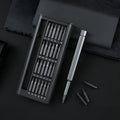 24 In 1 Screw Driver Tiny Magnetic Tools Kit For Repairing Long Handle Screwdriver