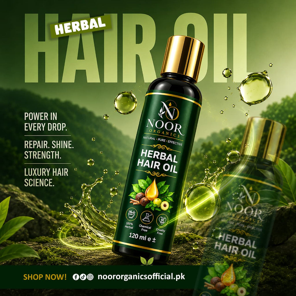 Noor Organics Herbal Hair Oil